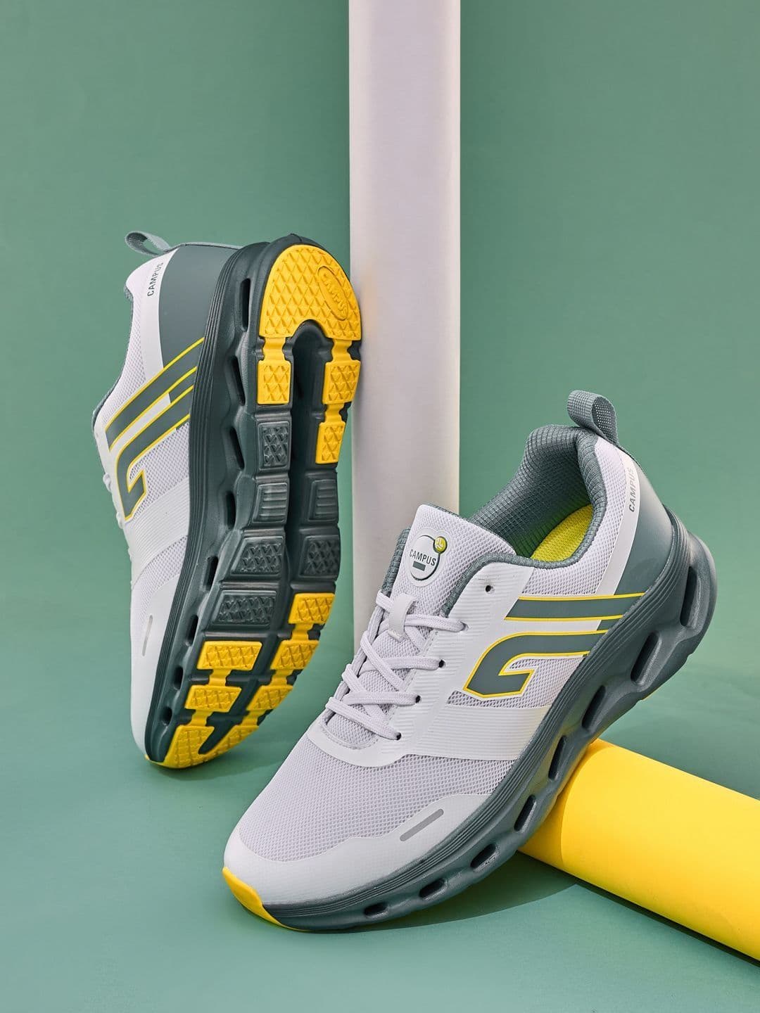 Campus CHAZE Men Mesh Running Non-Marking Shoes - view 1