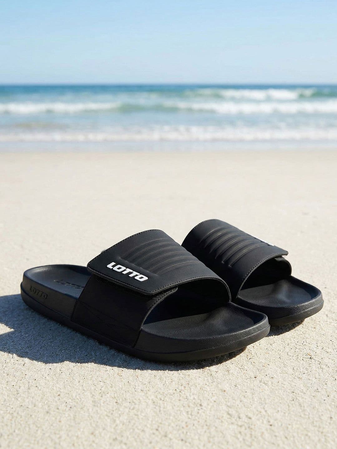 Lotto Men Enduro X Black Slides - view 1