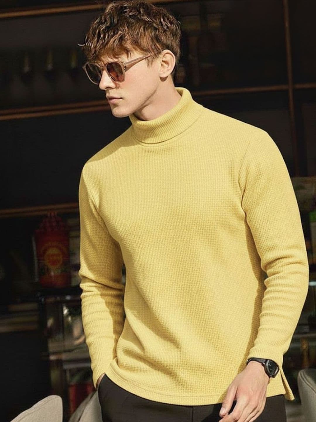 Metronaut Men Turtle Neck T-shirt - view 1