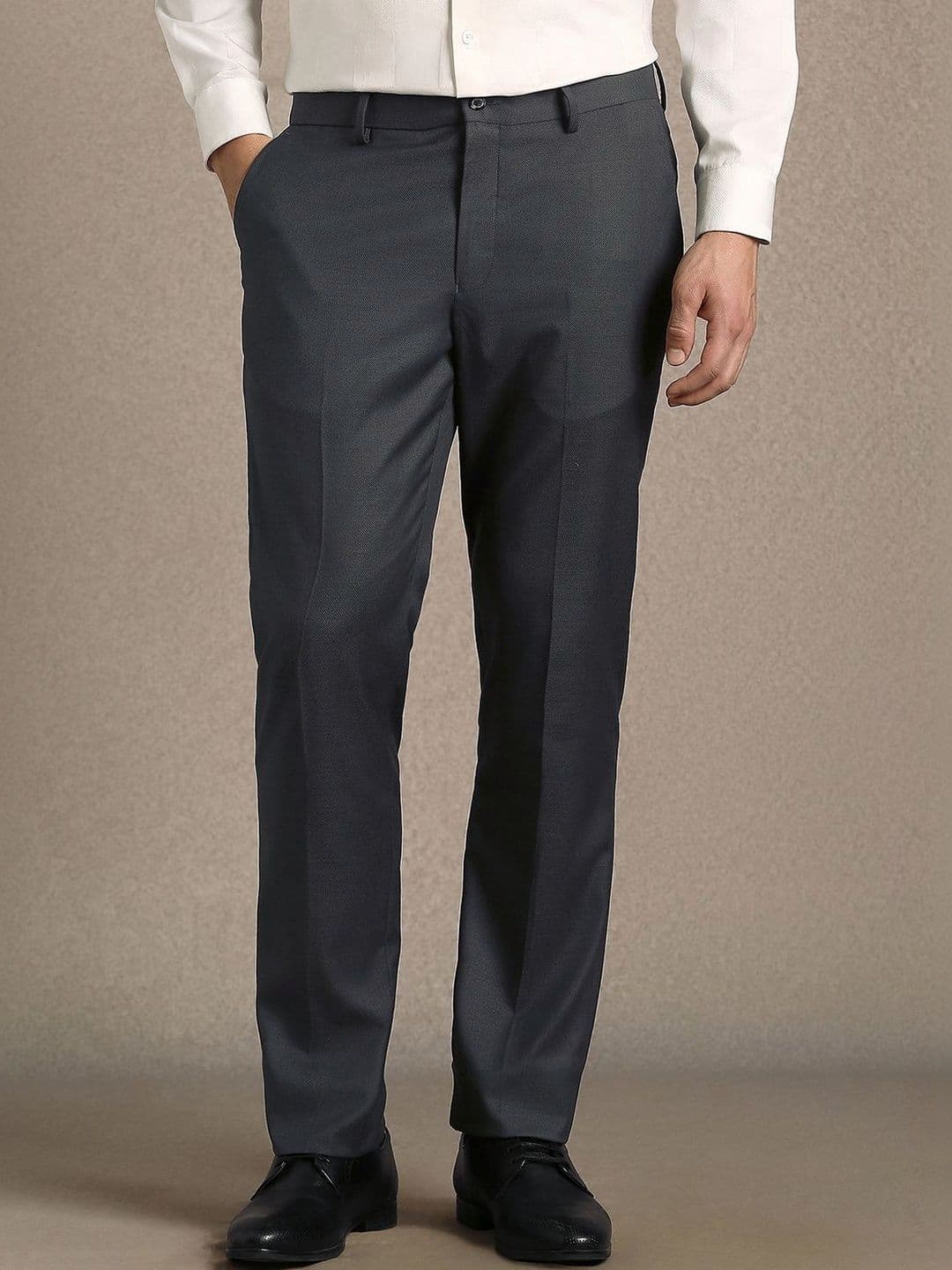Louis Philippe Men Slim Fit Trousers - view 1