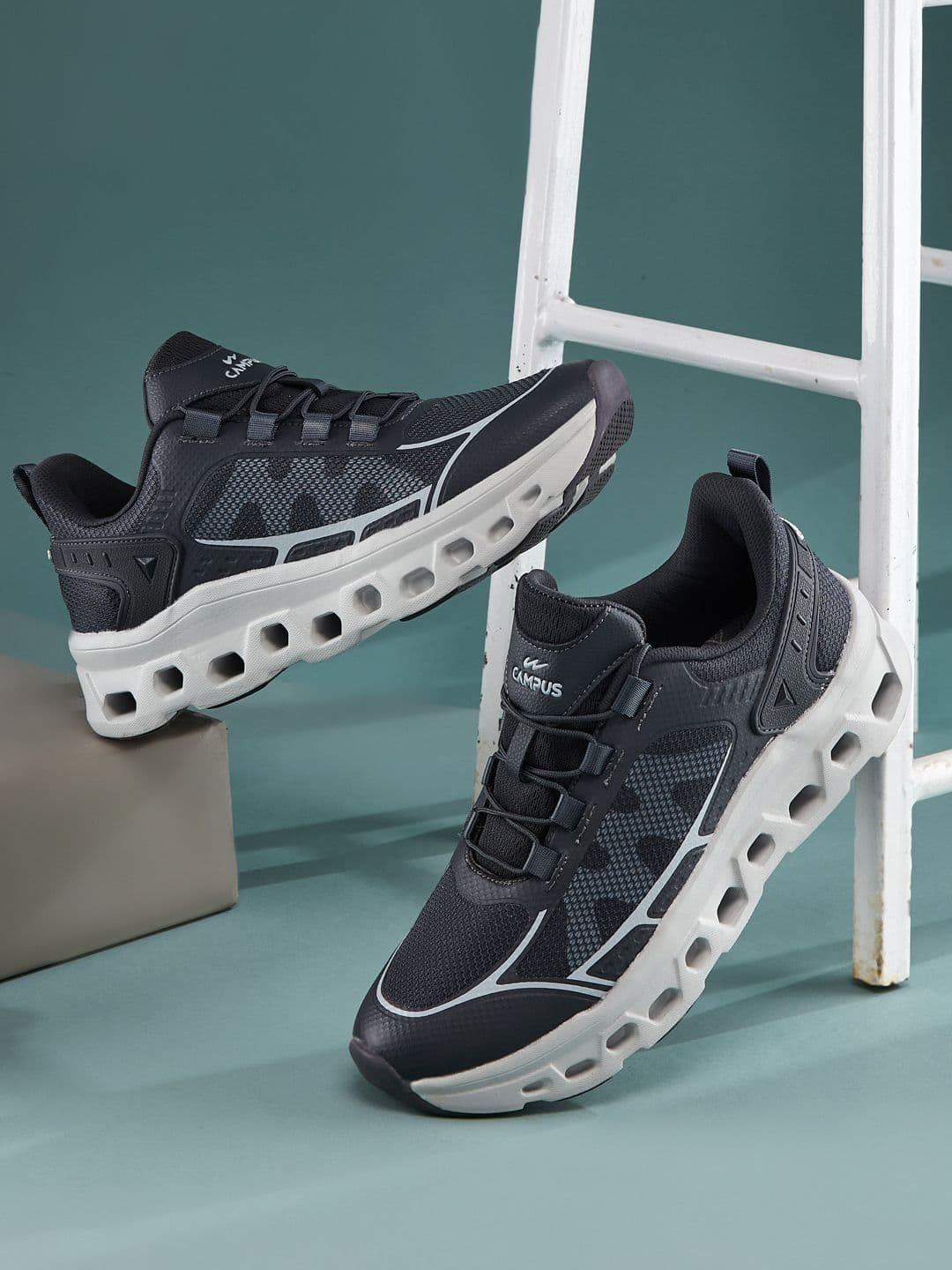 Campus NECTER Men Mesh Running Non-Marking Shoes - view 1