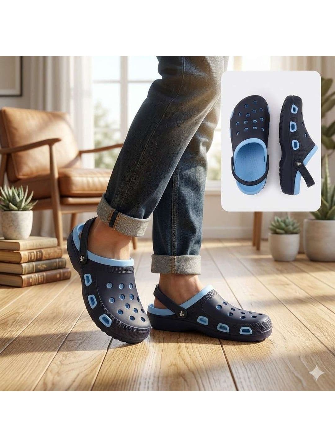 TRZ Men Clogs Sandals - view 1