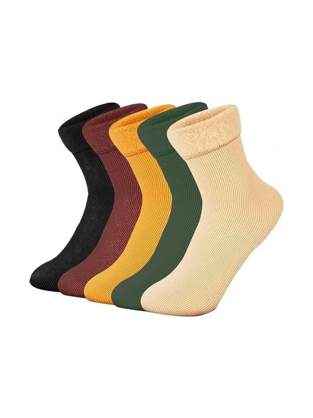 GARUN Men Pack of 5 Cotton Blend Ankle Length Socks - view 1