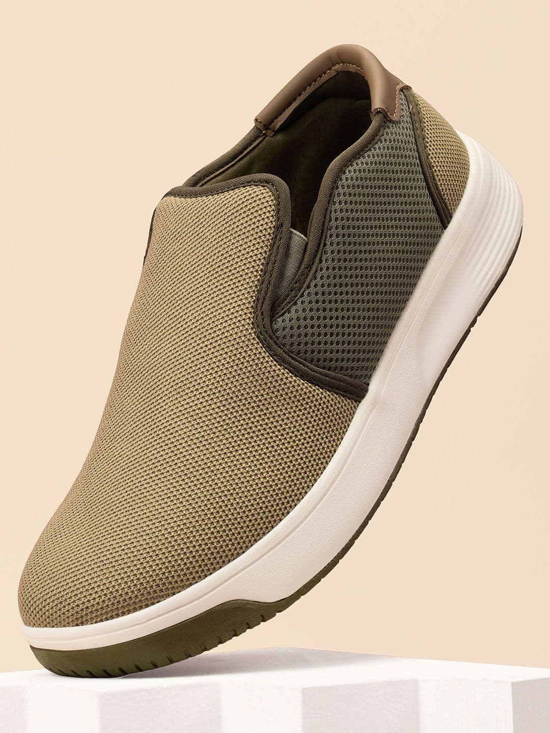 AVANT Men's DailyStride Slip-On Walking Shoes - Olive - view 1