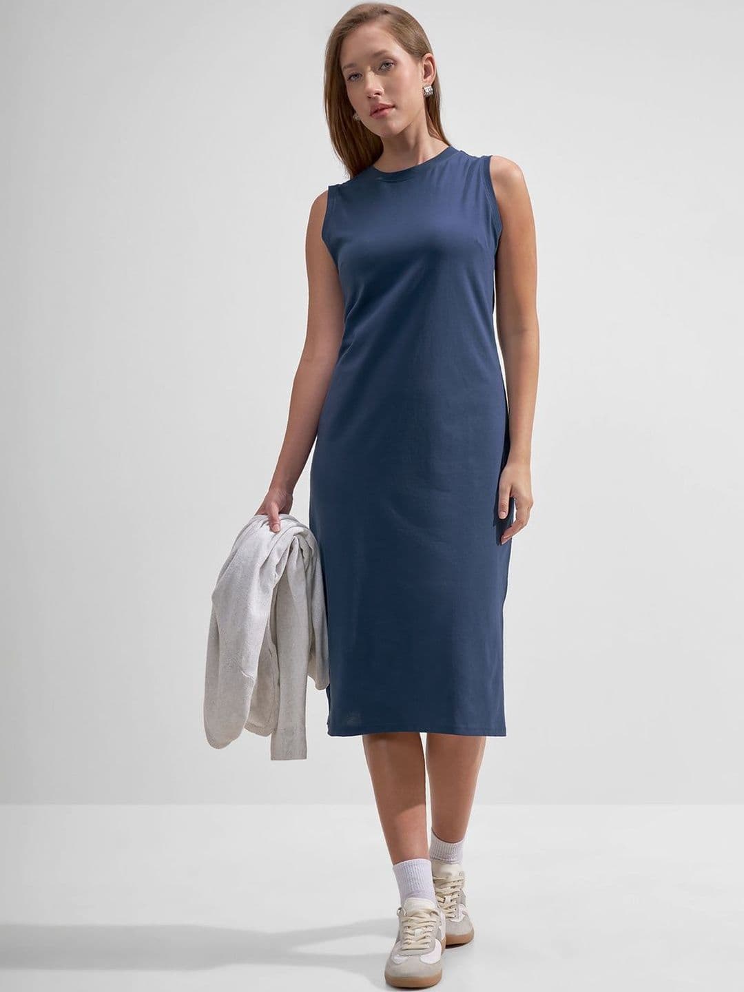 Tokyo Talkies Sheath Midi Dress - view 1
