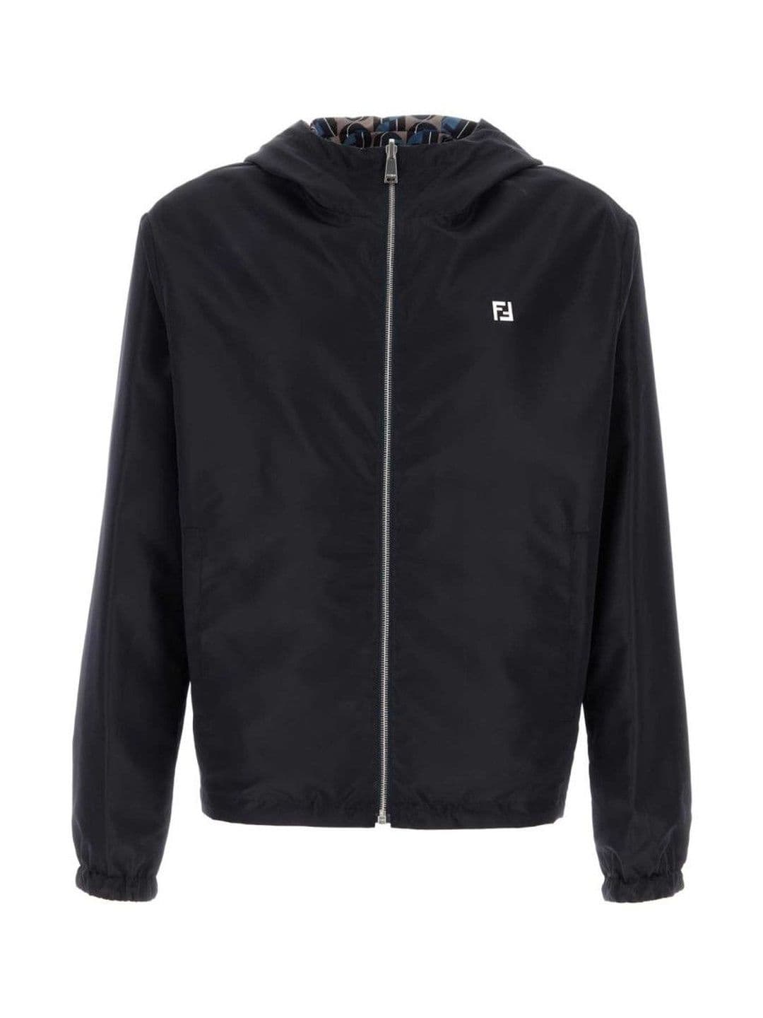 Fendi Grey Logo Jacket - view 1
