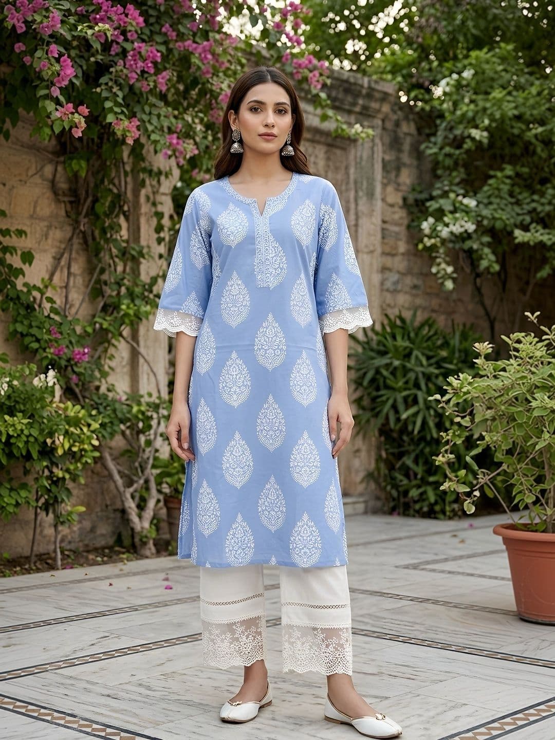 Nayo Women Ethnic Motifs Printed Kurta - view 1