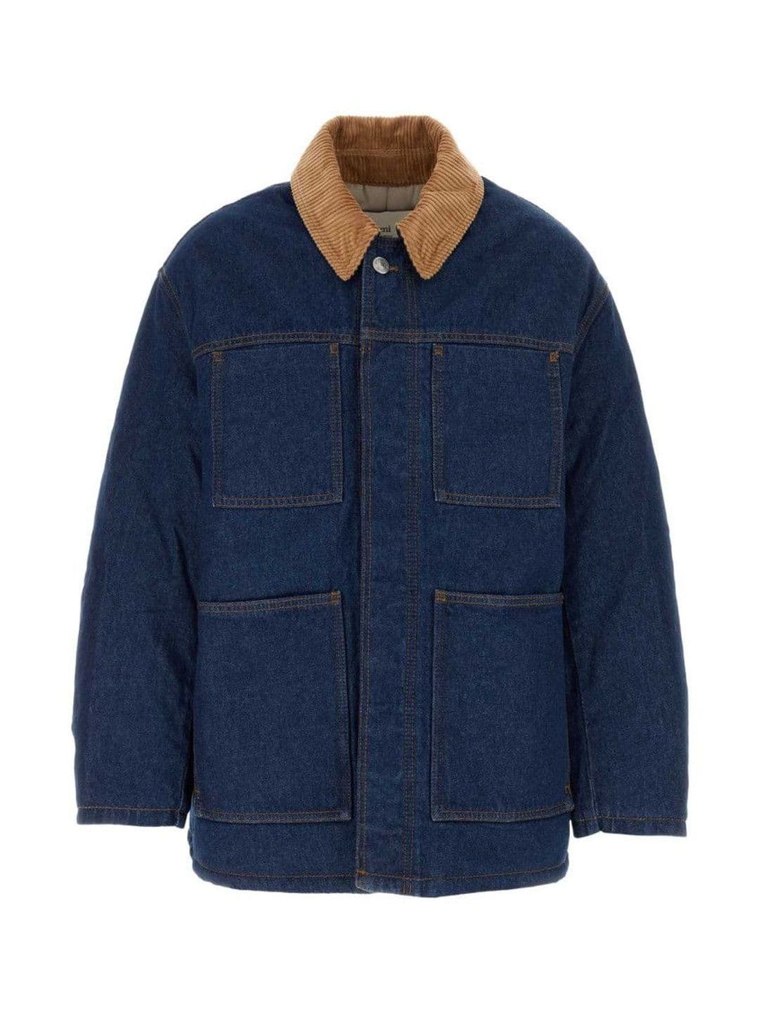 Ami Paris Blue Denim Jacket - view 1