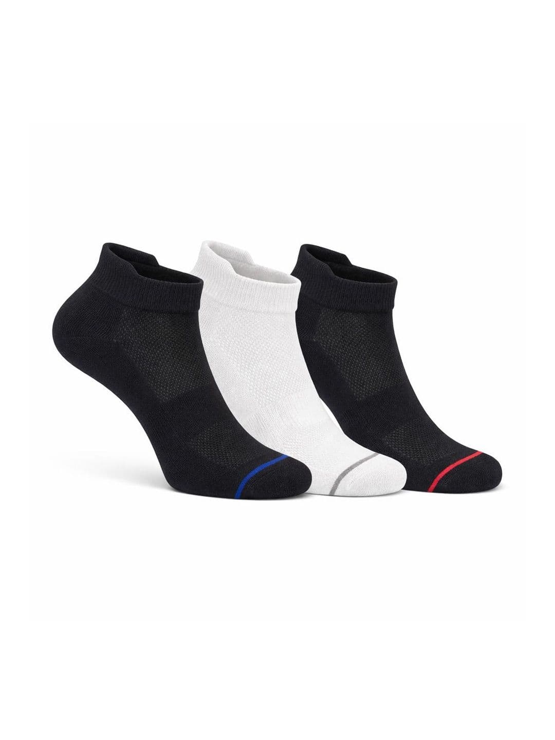 BERYX Pack of 3 Bamboo Super Soft & Odour-Free Breathable Ankle-Length Socks - view 1