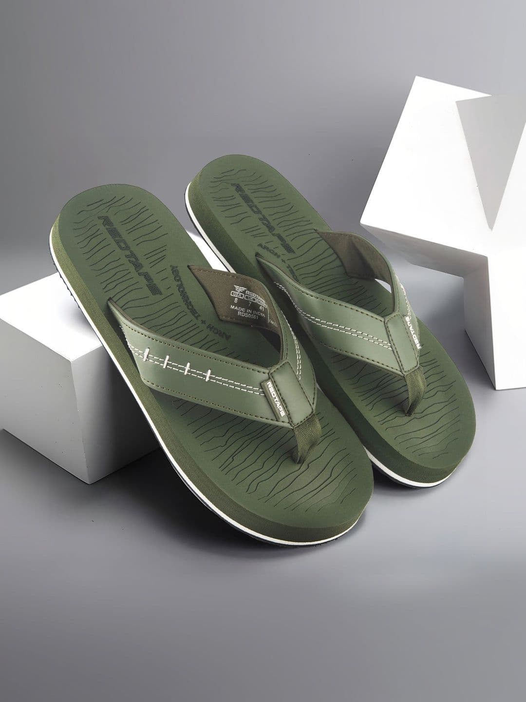 Red Tape Men Thong Flip-Flops - view 1