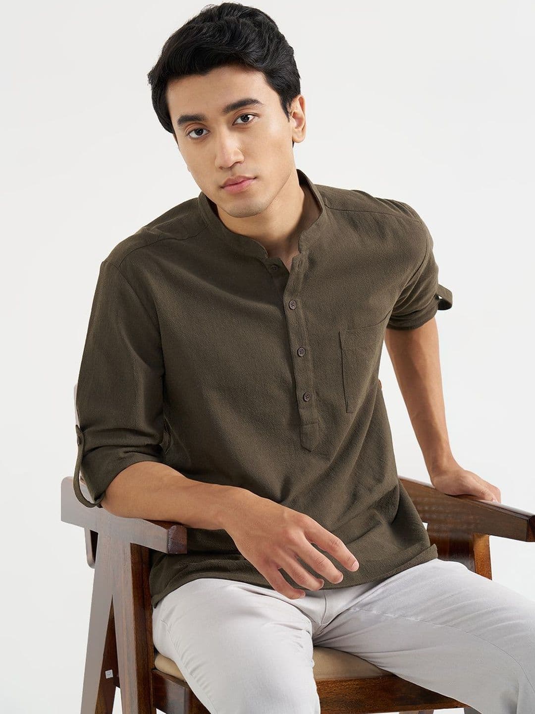 indus route by Pantaloons Men Kurta - view 1