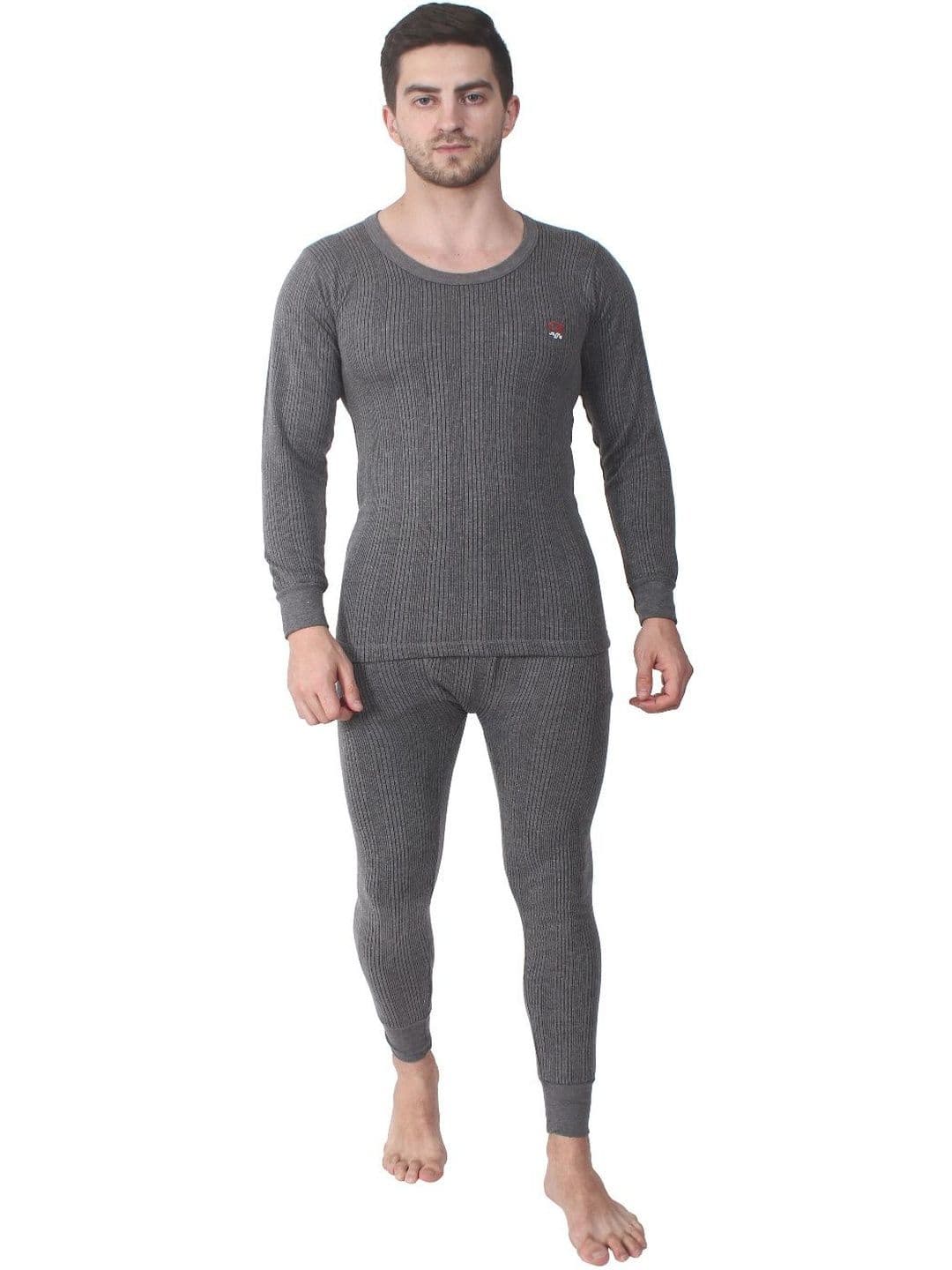 ALFA Men Cotton Round Neck Thermal Set - view 1