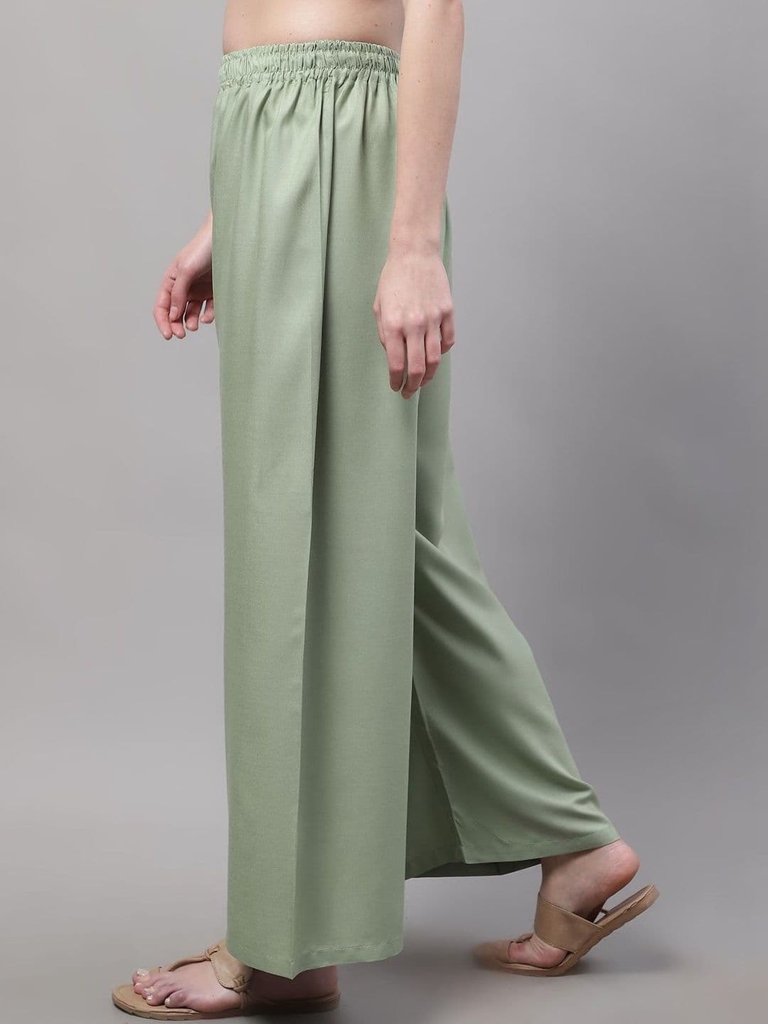 KALINI Women 2 Flared Ethnic Palazzos - view 1
