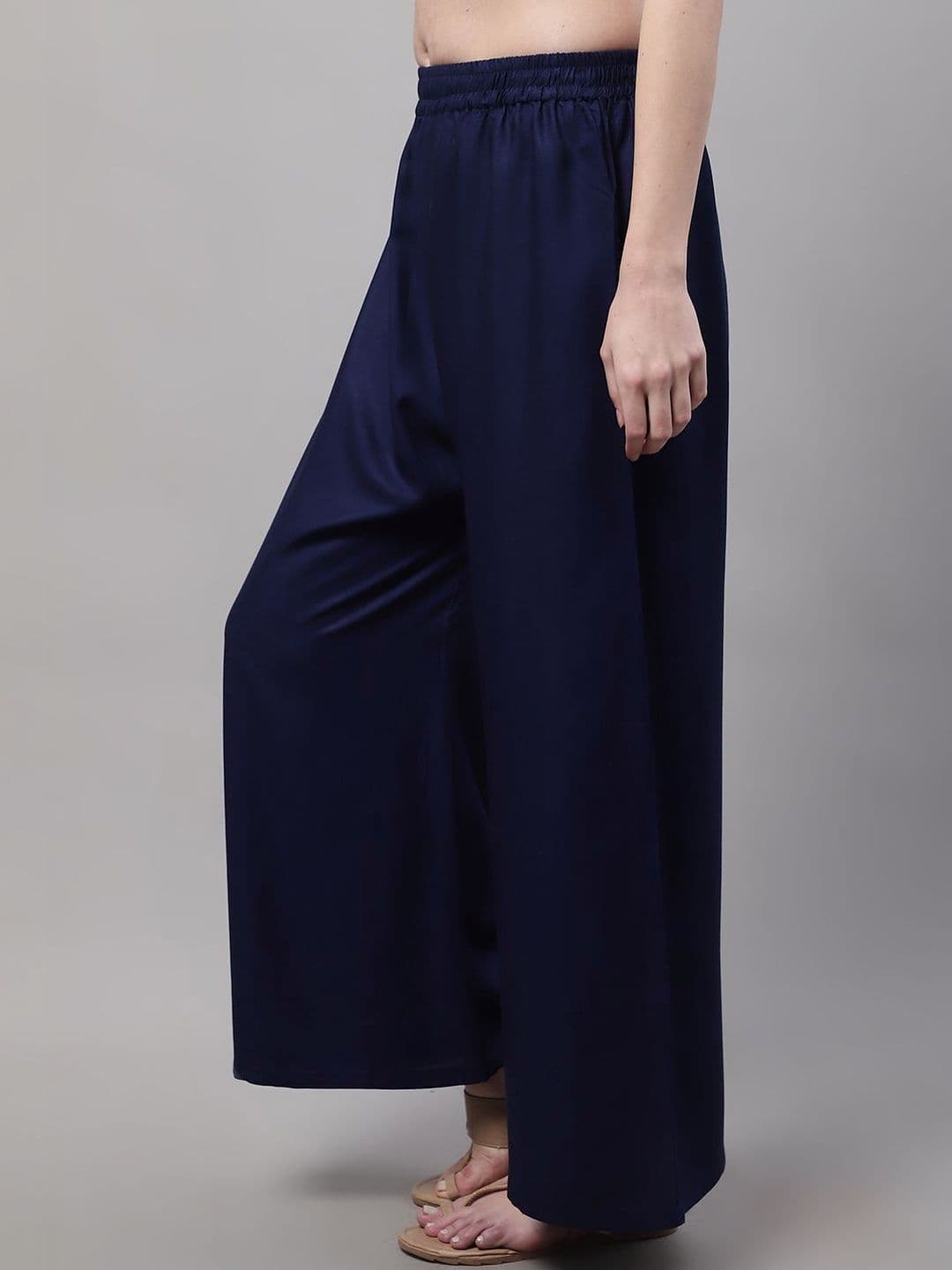 KALINI Women 2 Flared Ethnic Palazzos - view 1