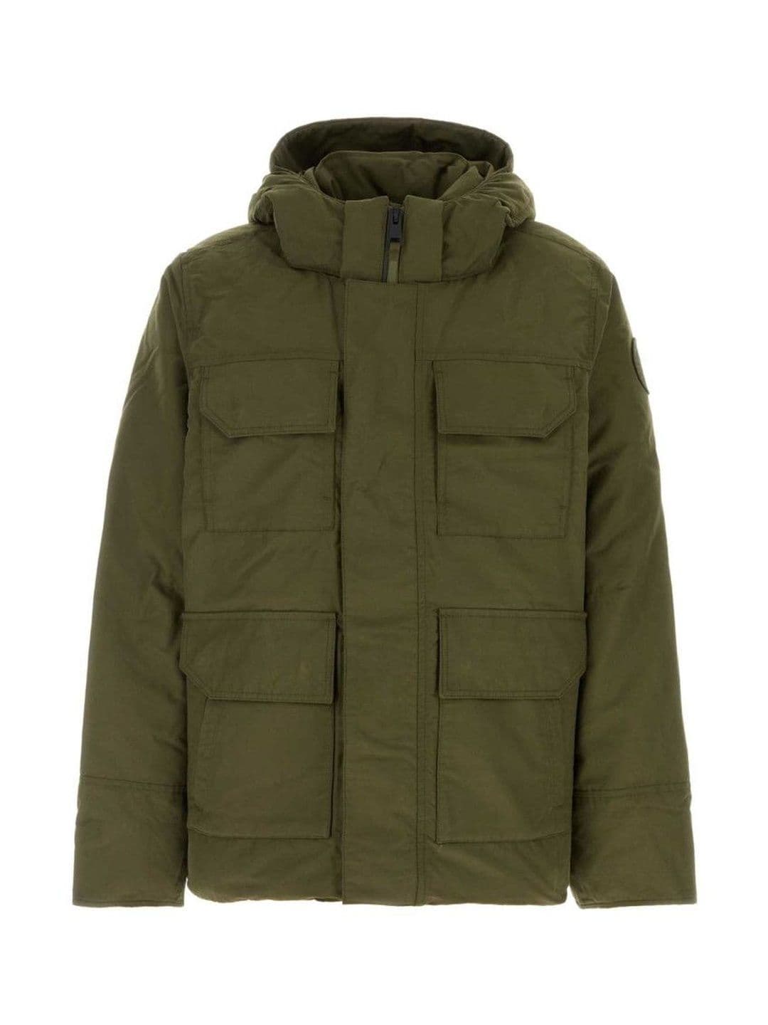 Canada Goose Green Hooded Jacket - view 1