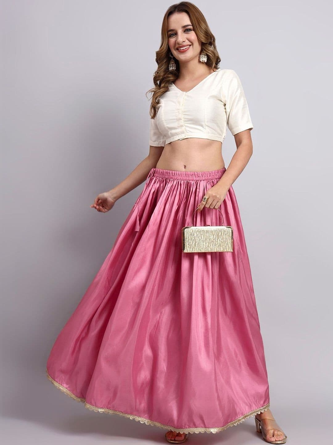 JDS LIFESTYLE Women Tiered Maxi Flared Skirt - view 1
