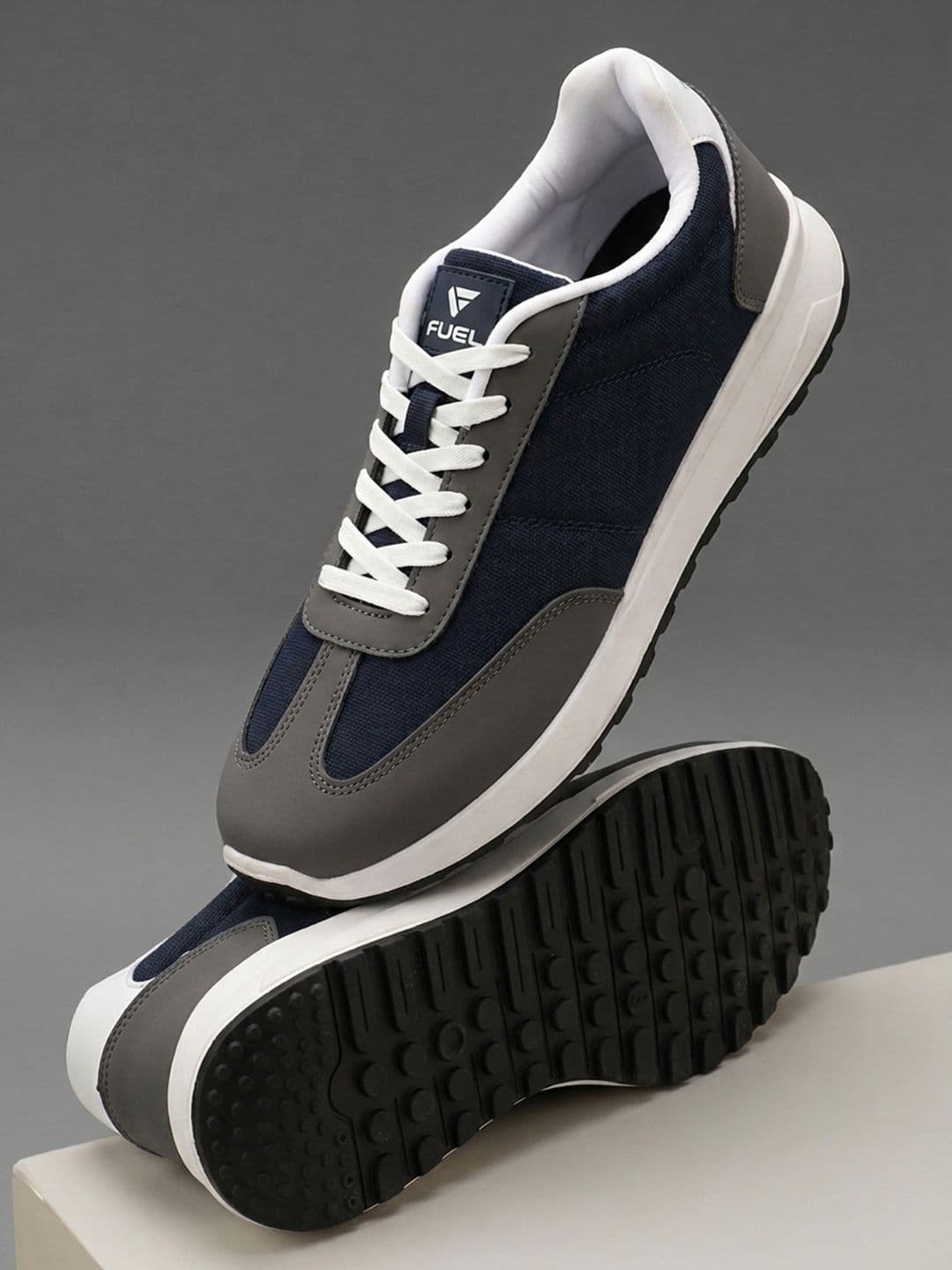 FUEL Men Textile Walking Non-Marking Shoes - view 1
