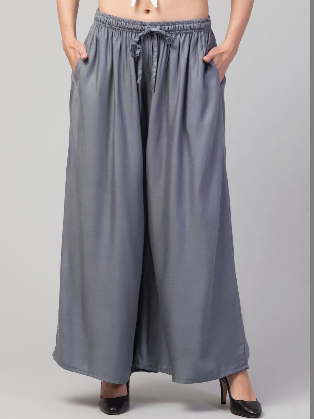 SHAUKIYA Women Flared Palazzos - view 1