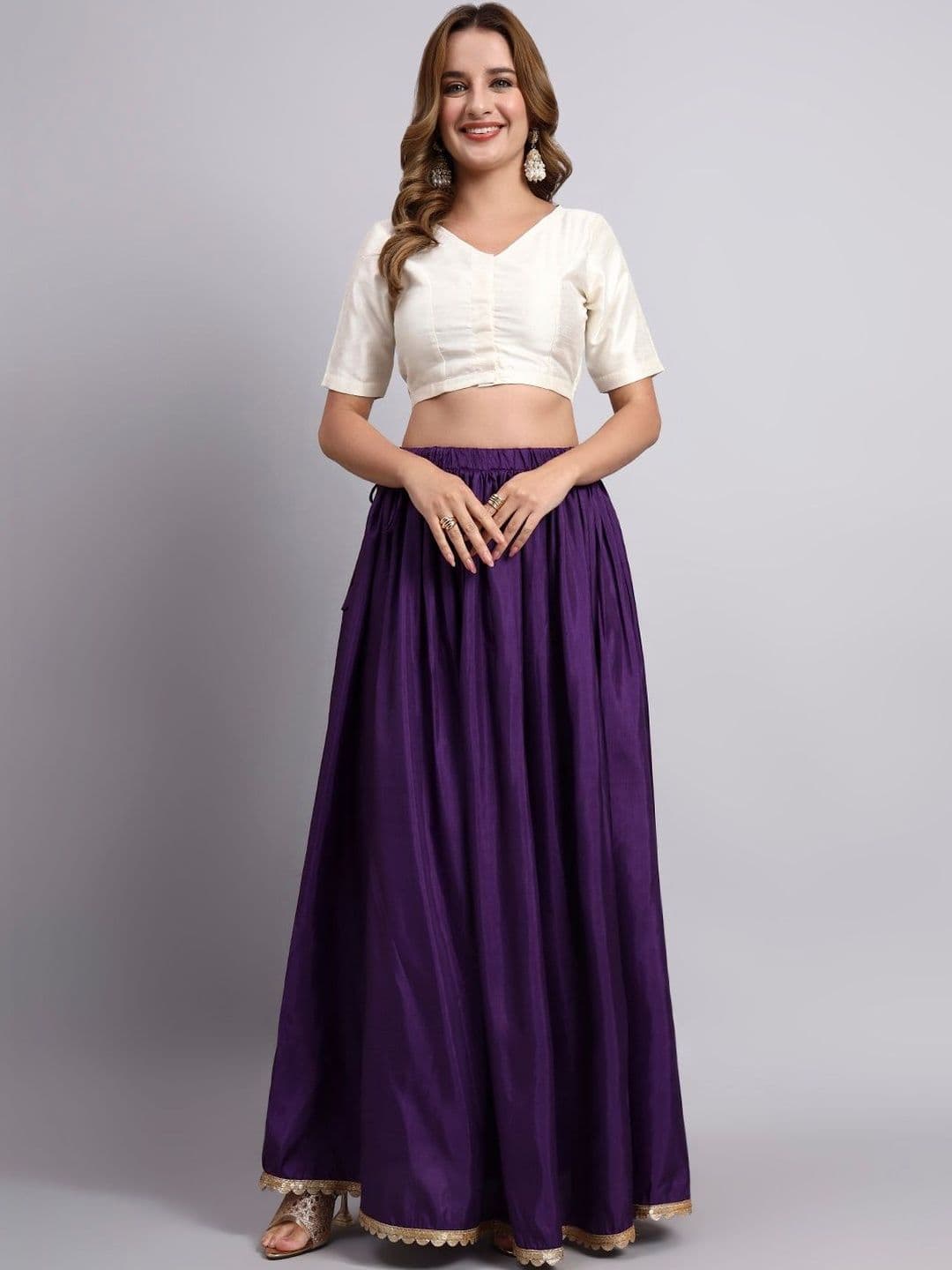 JDS LIFESTYLE Women Maxi Flared Skirt - view 1