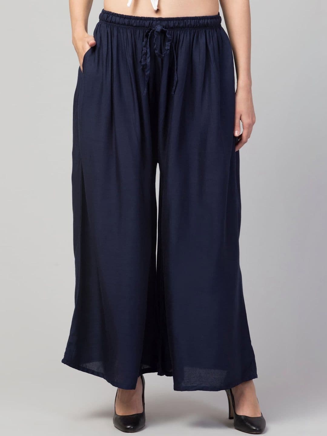 SHAUKIYA Women Flared Palazzos - view 1