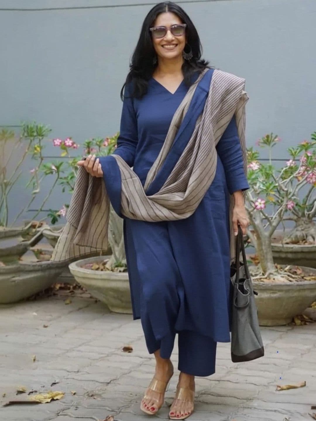 ROPADEMODA Regular Kurta with Trousers & With Dupatta - view 1