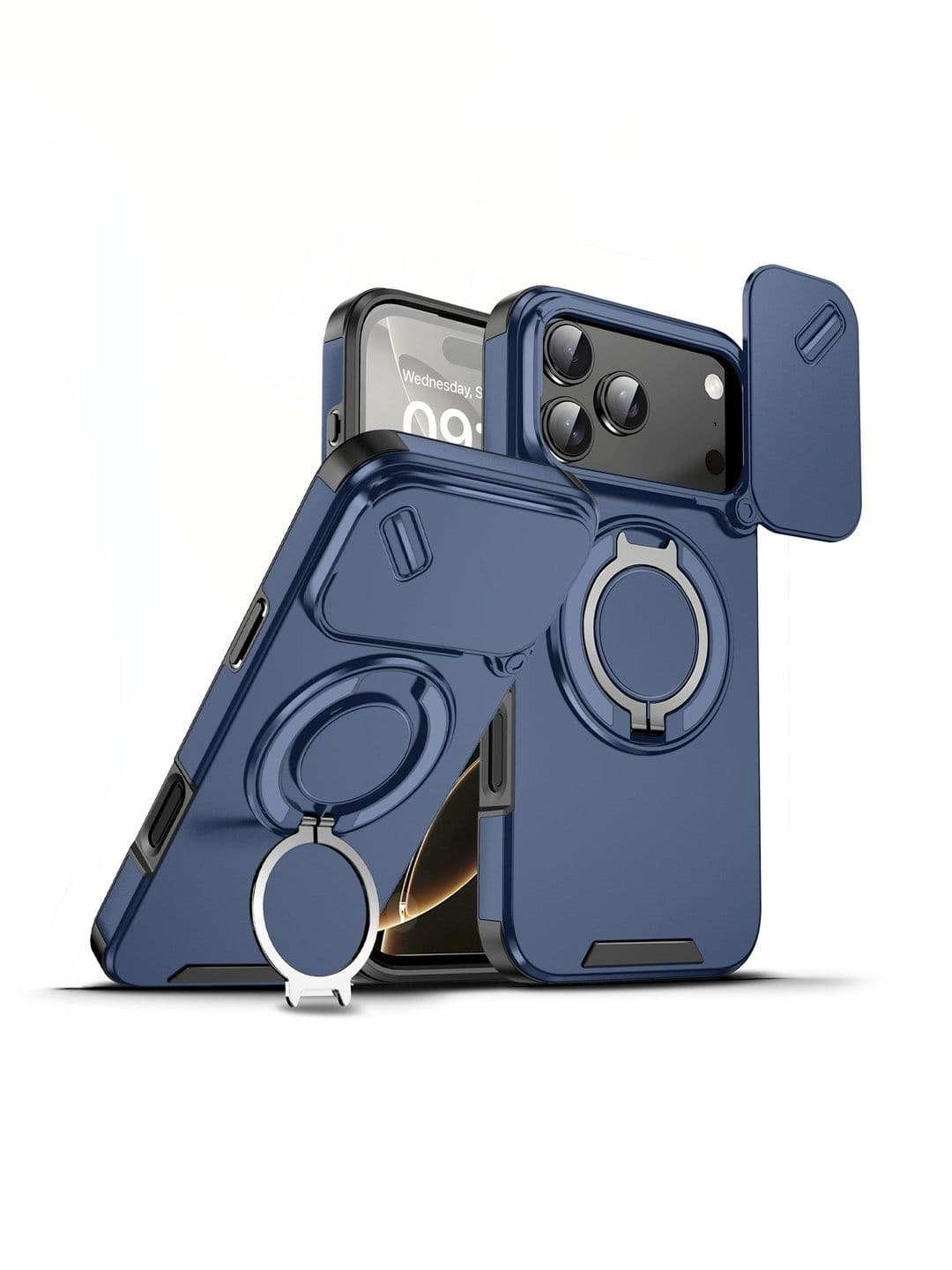 Luxury Kase Solid Printed iPhone 17 Pro Max Back Case Mobile Accessories - view 1