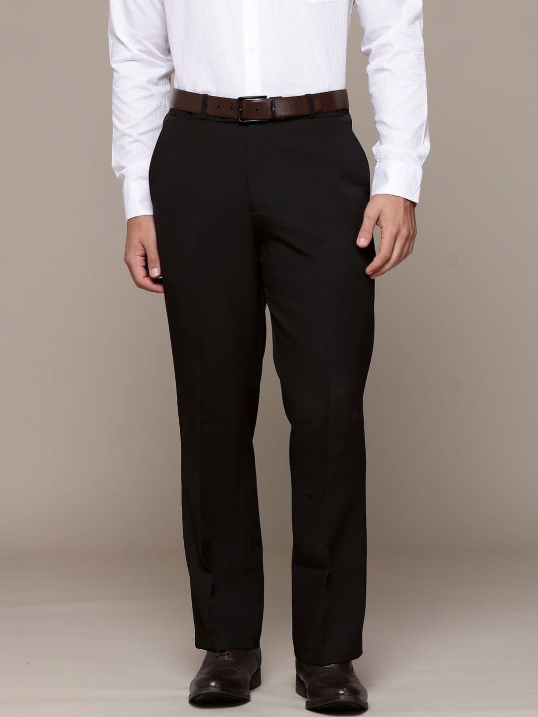 R.Code by The Roadster Life Co. Men Relaxed Trousers - view 1