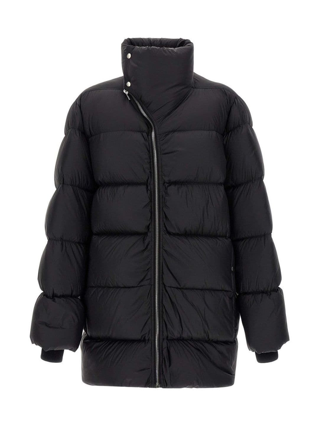 Rick Owens Black Turtle Quilted Down Jacket - view 1