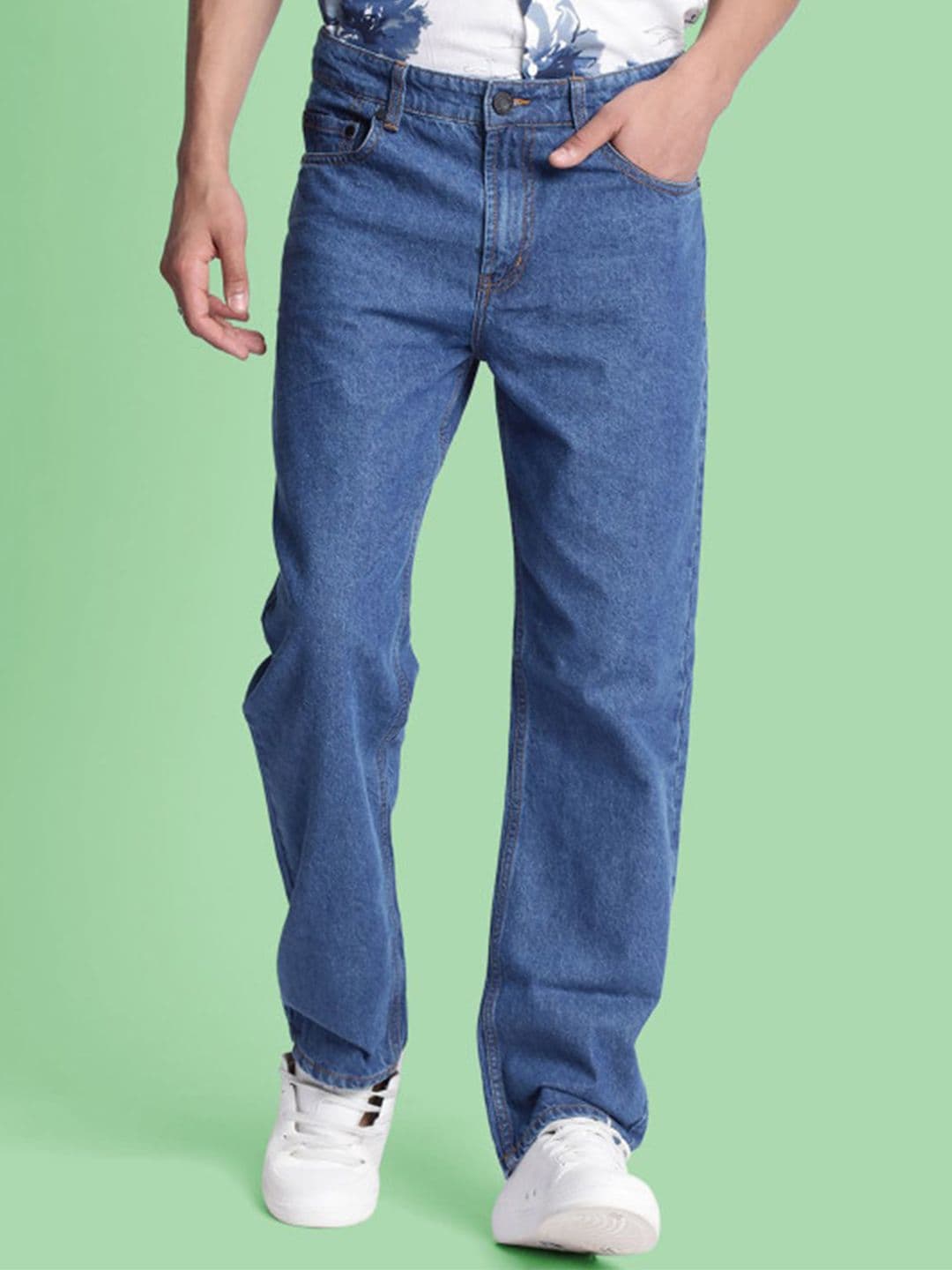 Bene Kleed Men Straight Fit Mid-Rise Jeans - view 1