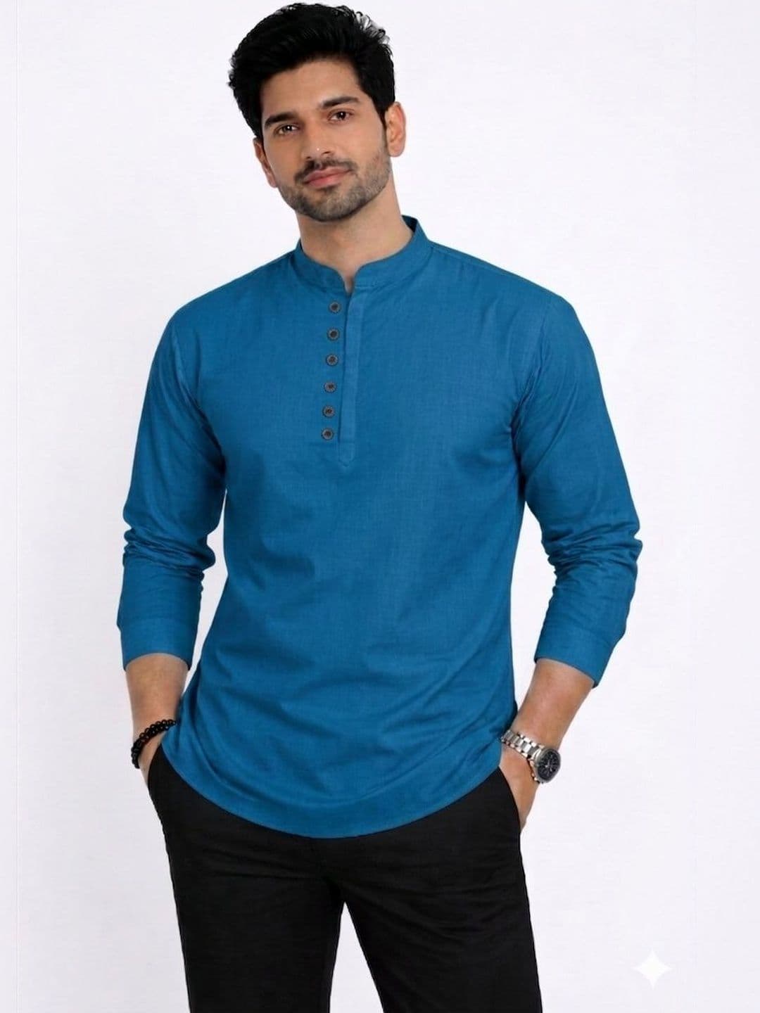 SKY GLOBAL Men Kurta - view 1