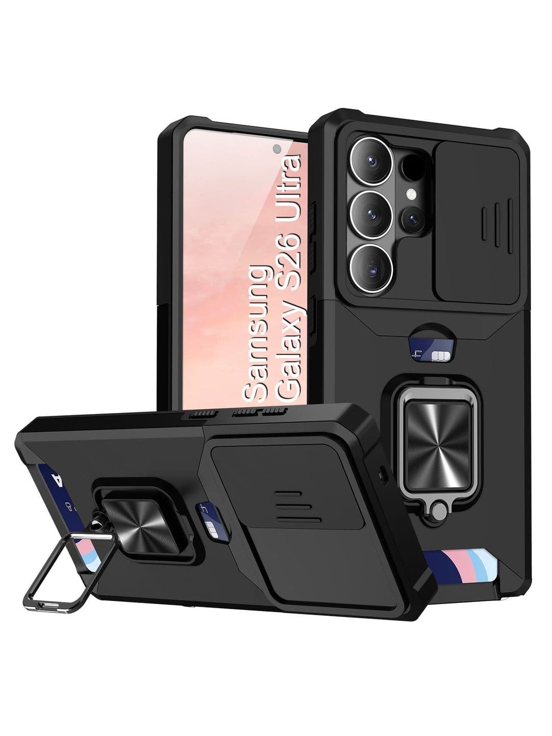 Luxury Kase Solid Printed Samsung Galaxy S26 Ultra 5G Back Case Mobile Accessories - view 1