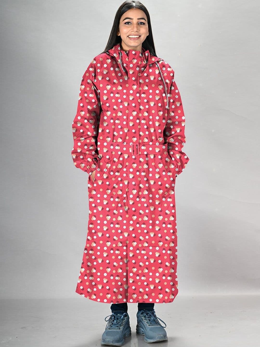LUX VENUS Women Printed Rain Jacket - view 1