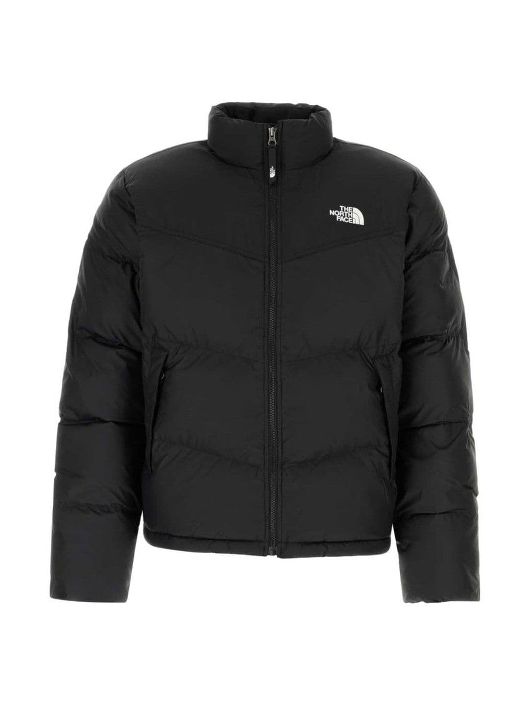 The North Face Black Logo Puffer Jacket - view 1