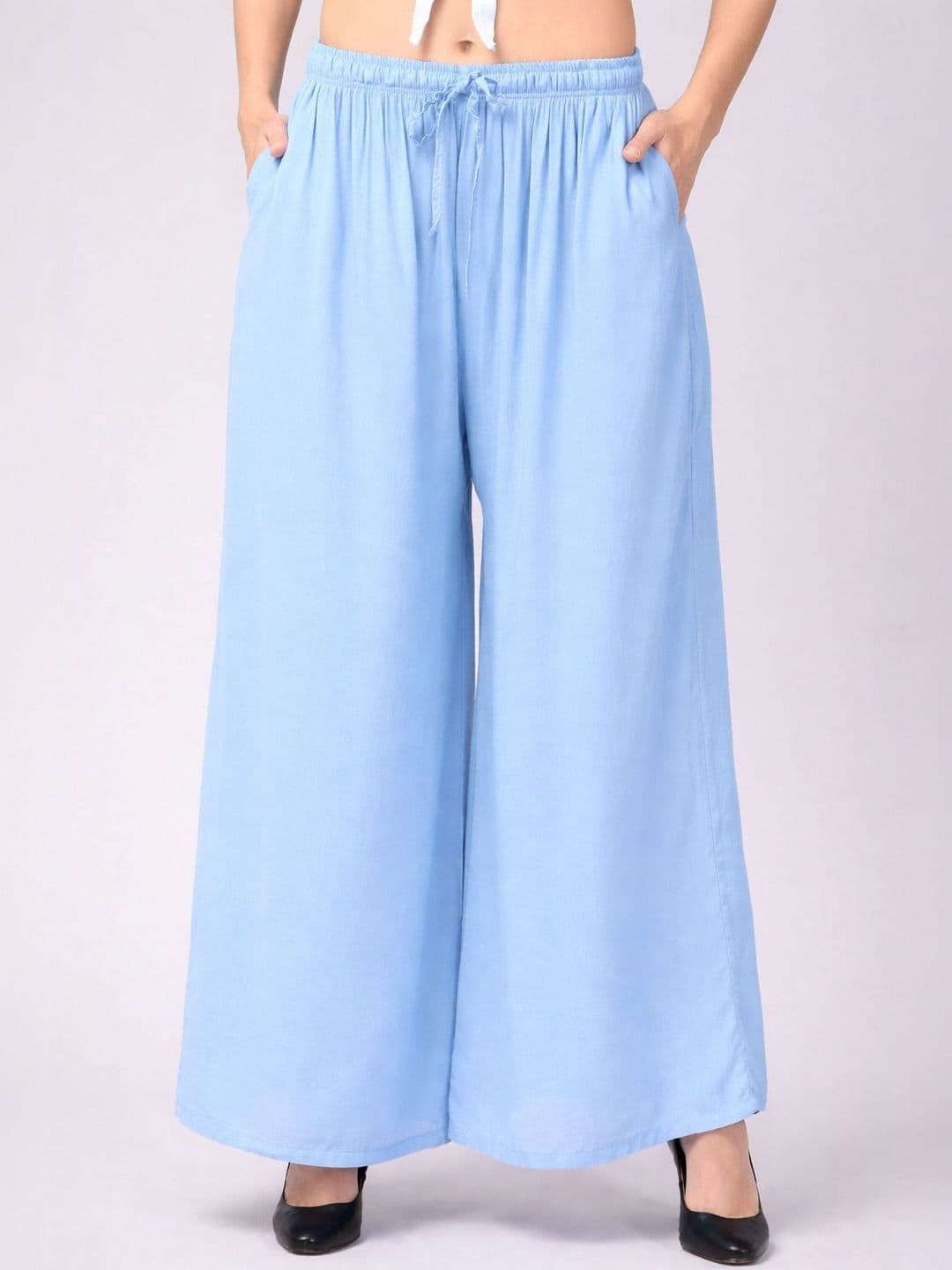 SHAUKIYA Women Flared Palazzos - view 1