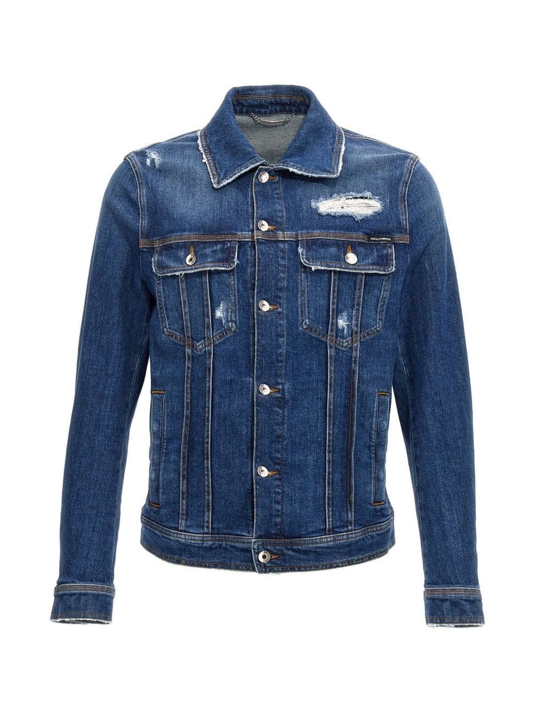 Dolce & Gabbana Blue Regular Fit Jacket - view 1