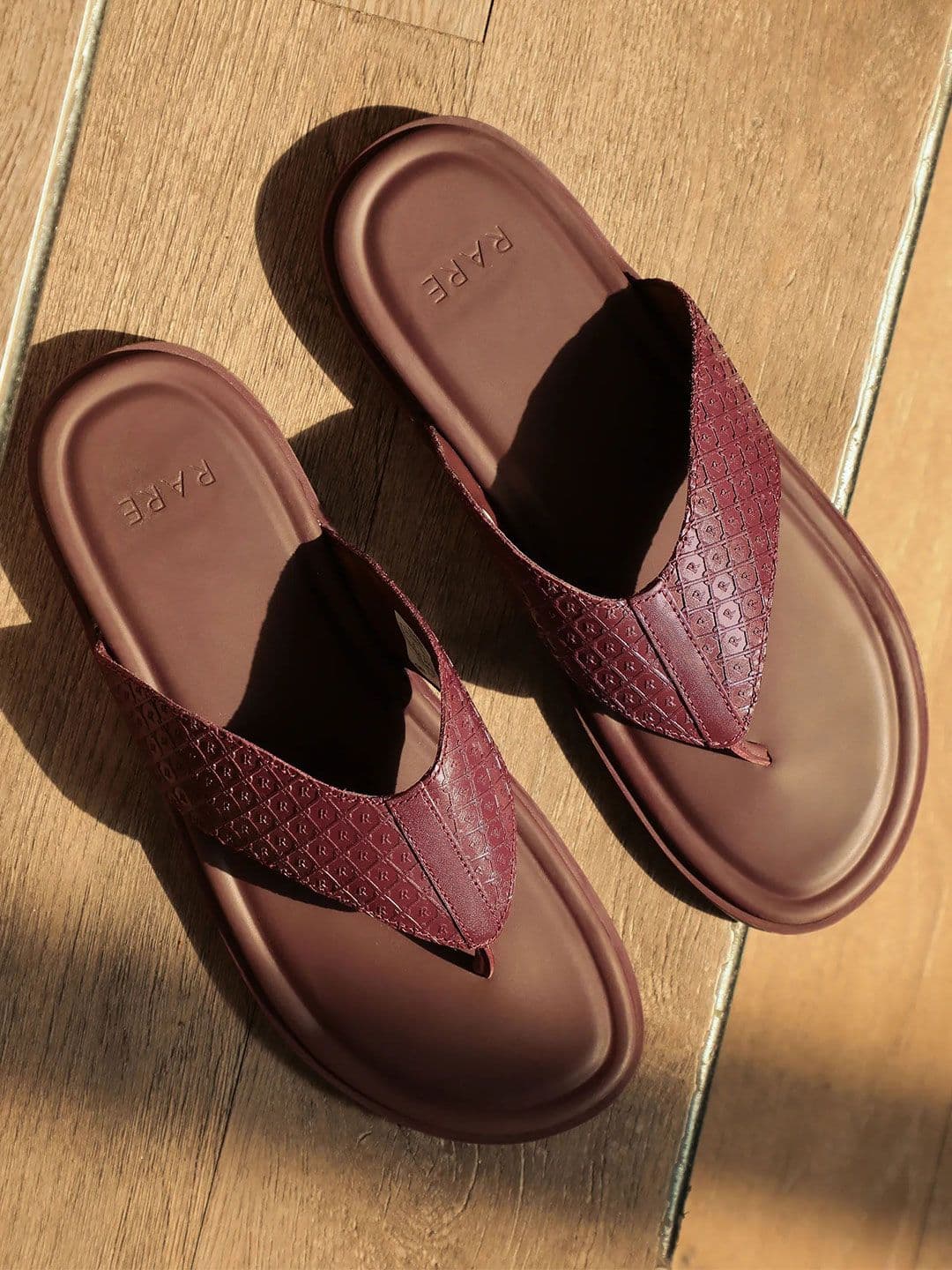 RARE RABBIT Starry Men Leather Comfort Sandals - view 1