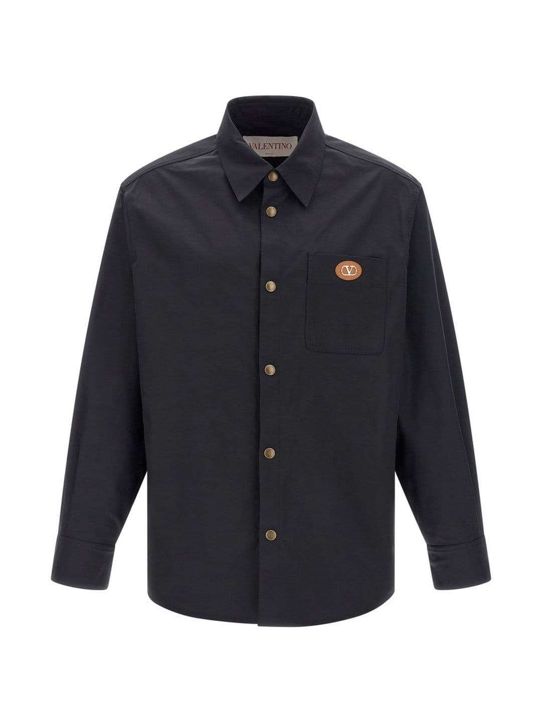 Valentino Navy Blue 'V Detail' Jacket - view 1