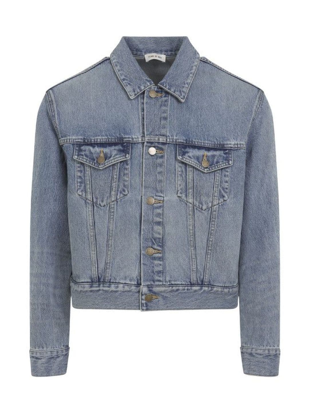 Fear Of God Blue Long Sleeves Denim Jacket - view 1