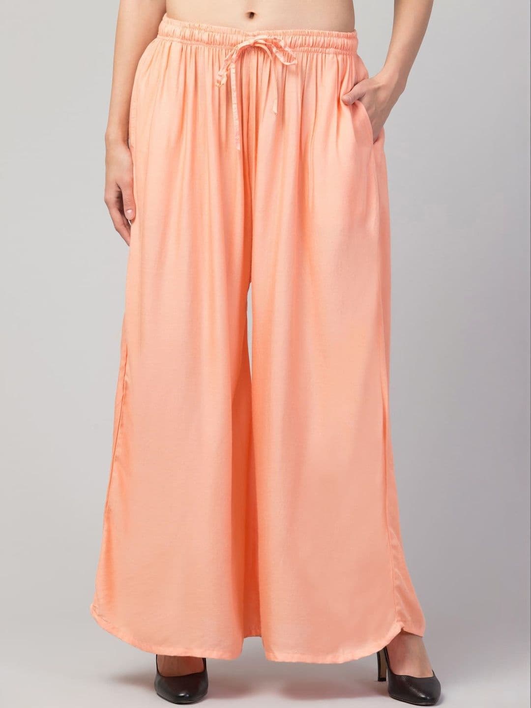 SHAUKIYA Women Flared Ethnic Palazzos - view 1