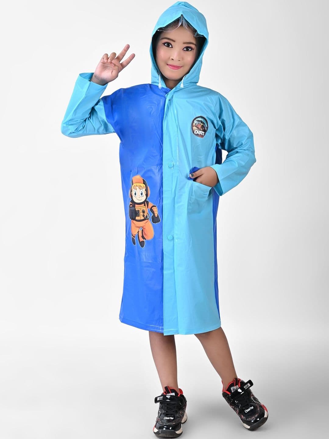 Mars Infiniti Girls Printed Water-Proof Rain Jacket - view 1