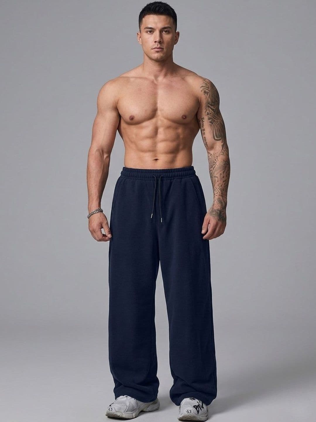 Kook N Keech Men Baggy Training Track Pants - view 1