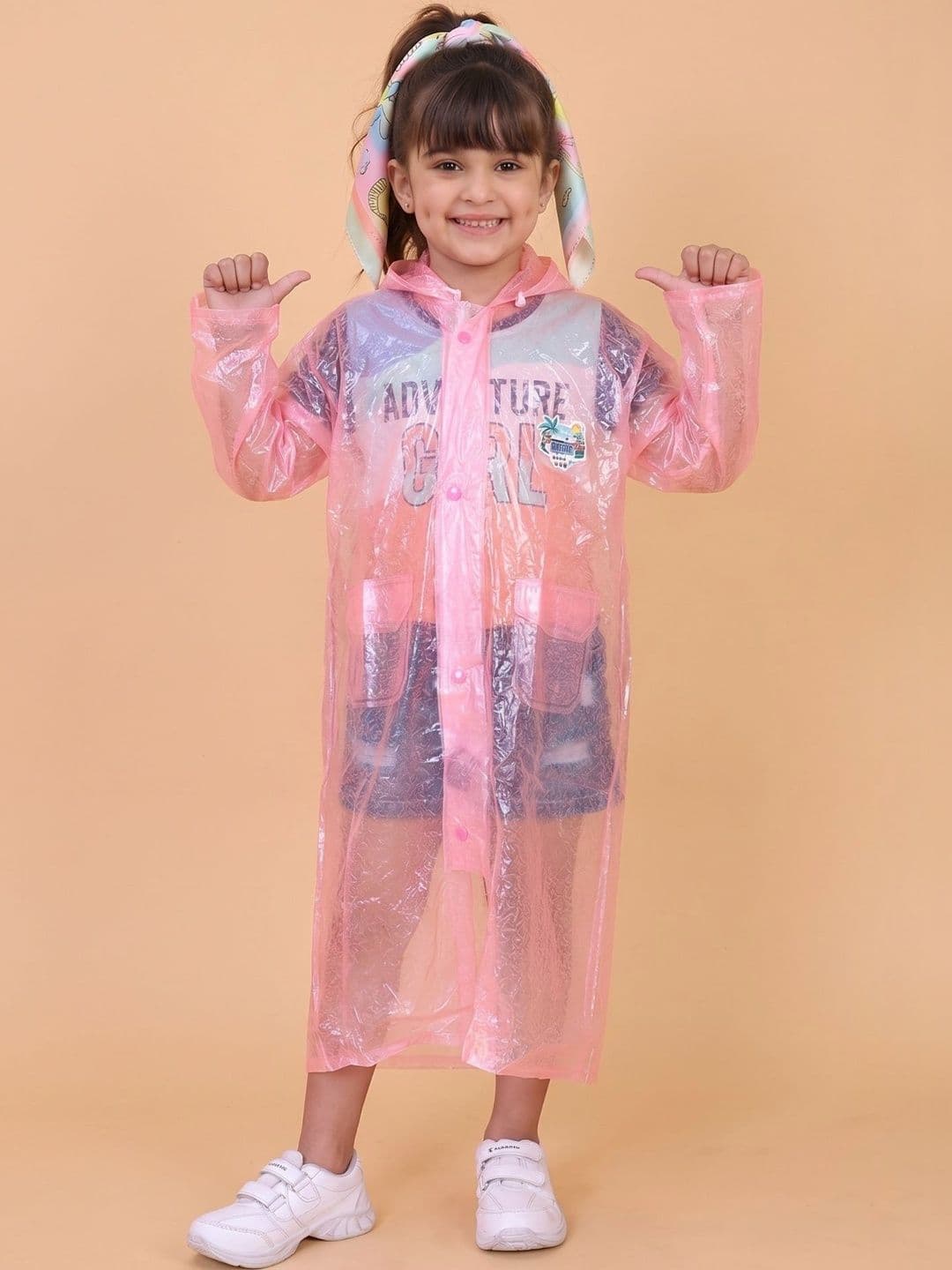 Mars Infiniti Girls Printed Rain Jacket - view 1