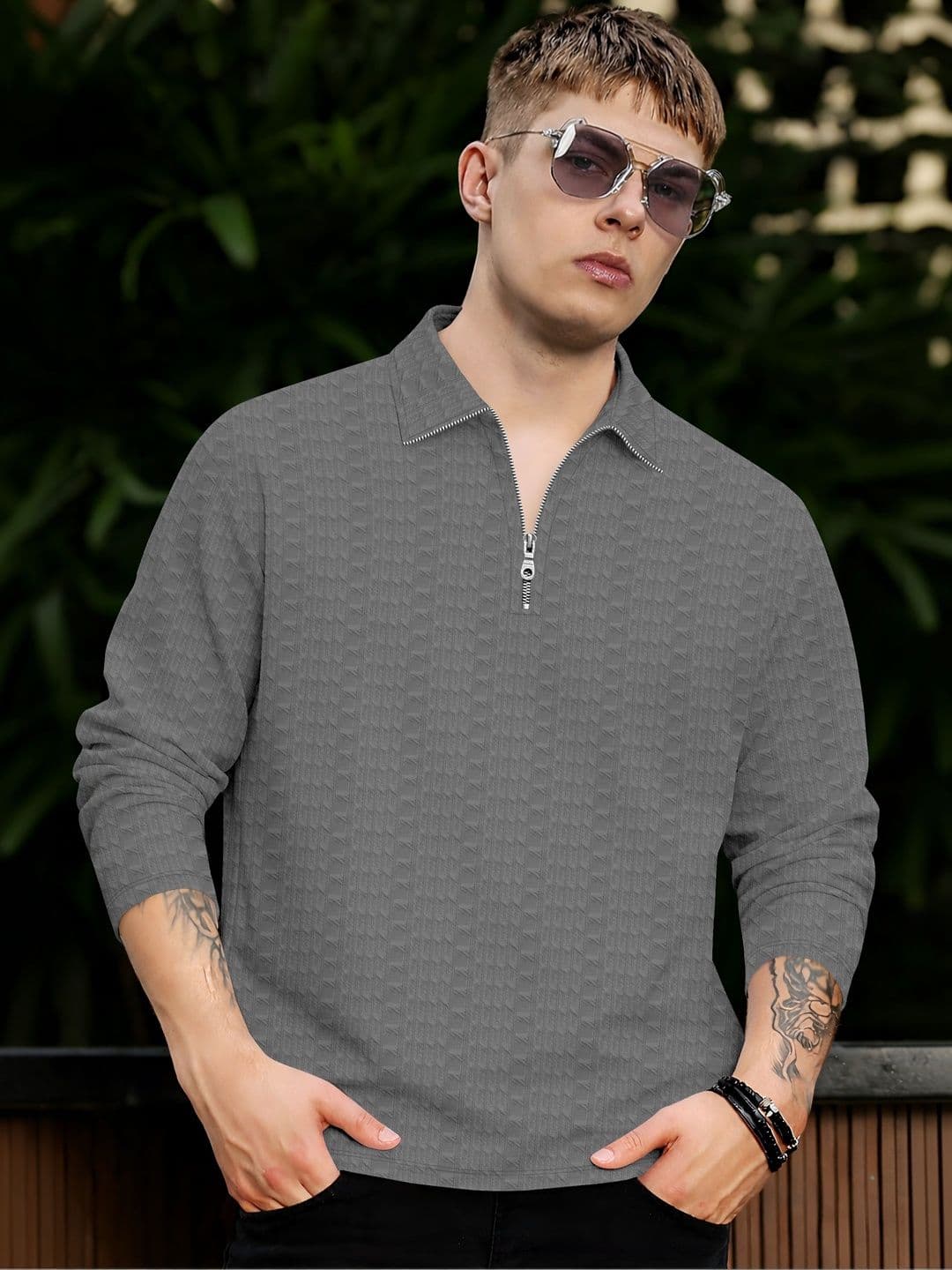 KAJARU Men Polo Collar T-shirt - view 1