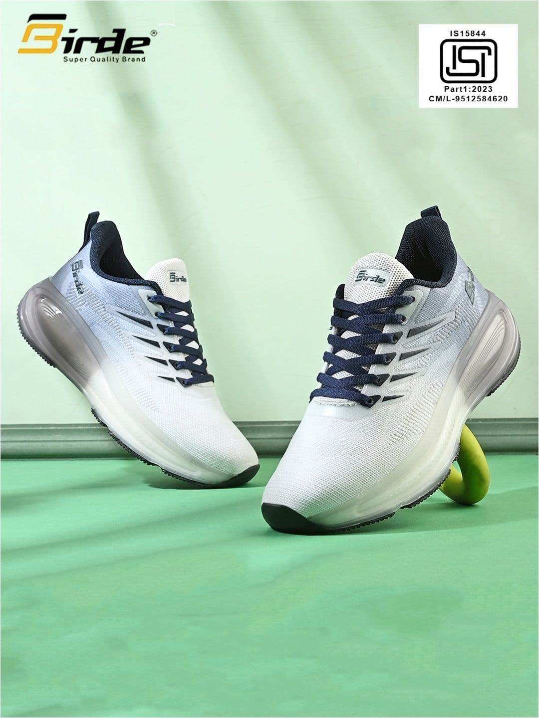 BIRDE Men Mesh Running Non-Marking Shoes - view 1