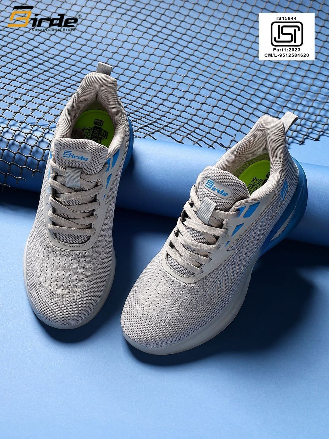 BIRDE Men Mesh Running Non-Marking Shoes - view 1