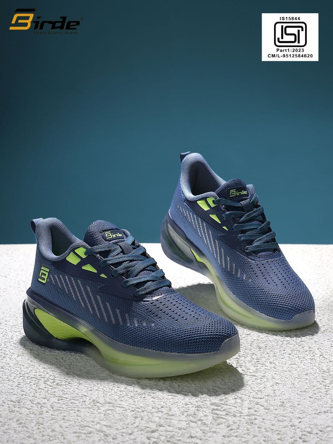 BIRDE Men Mesh Running Non-Marking Shoes - view 1