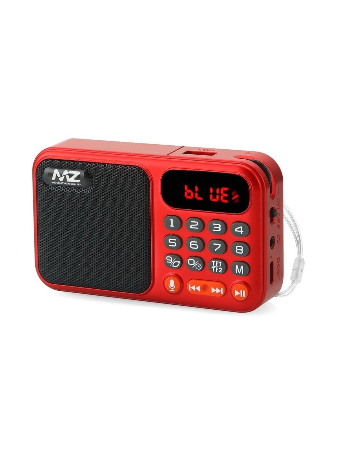 MZ 5W Power & 1200mAh Battery Wireless Speakers