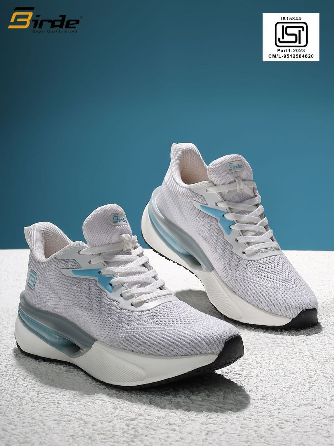 BIRDE Men Mesh Running Non-Marking Shoes - view 1
