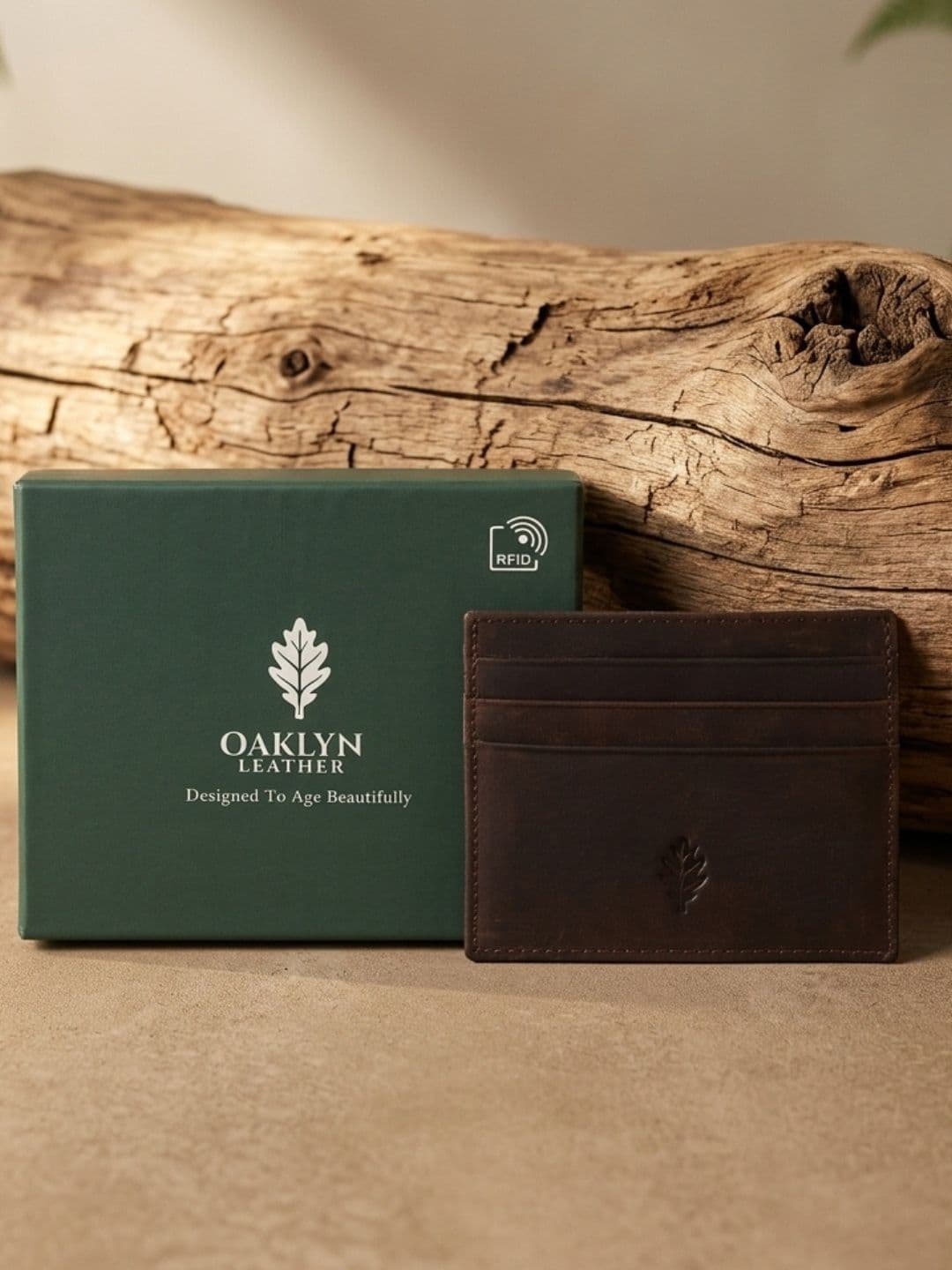 OAKLYN Men Leather Wallets