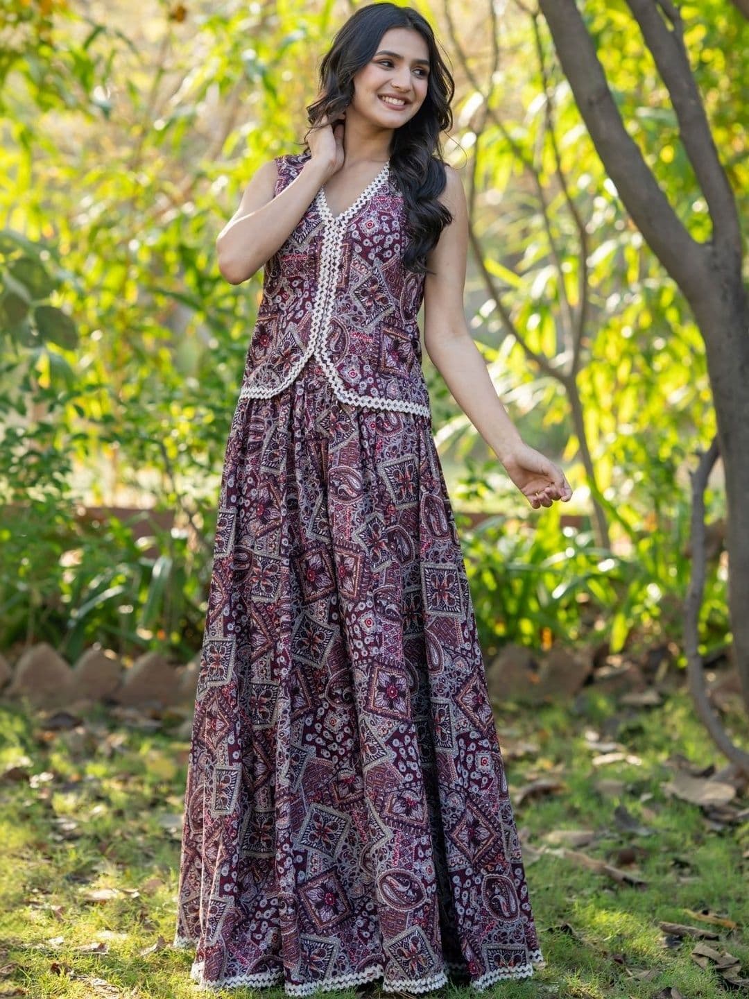 HOUSE OF JAMOTI Ready to Wear Lehenga & - view 1